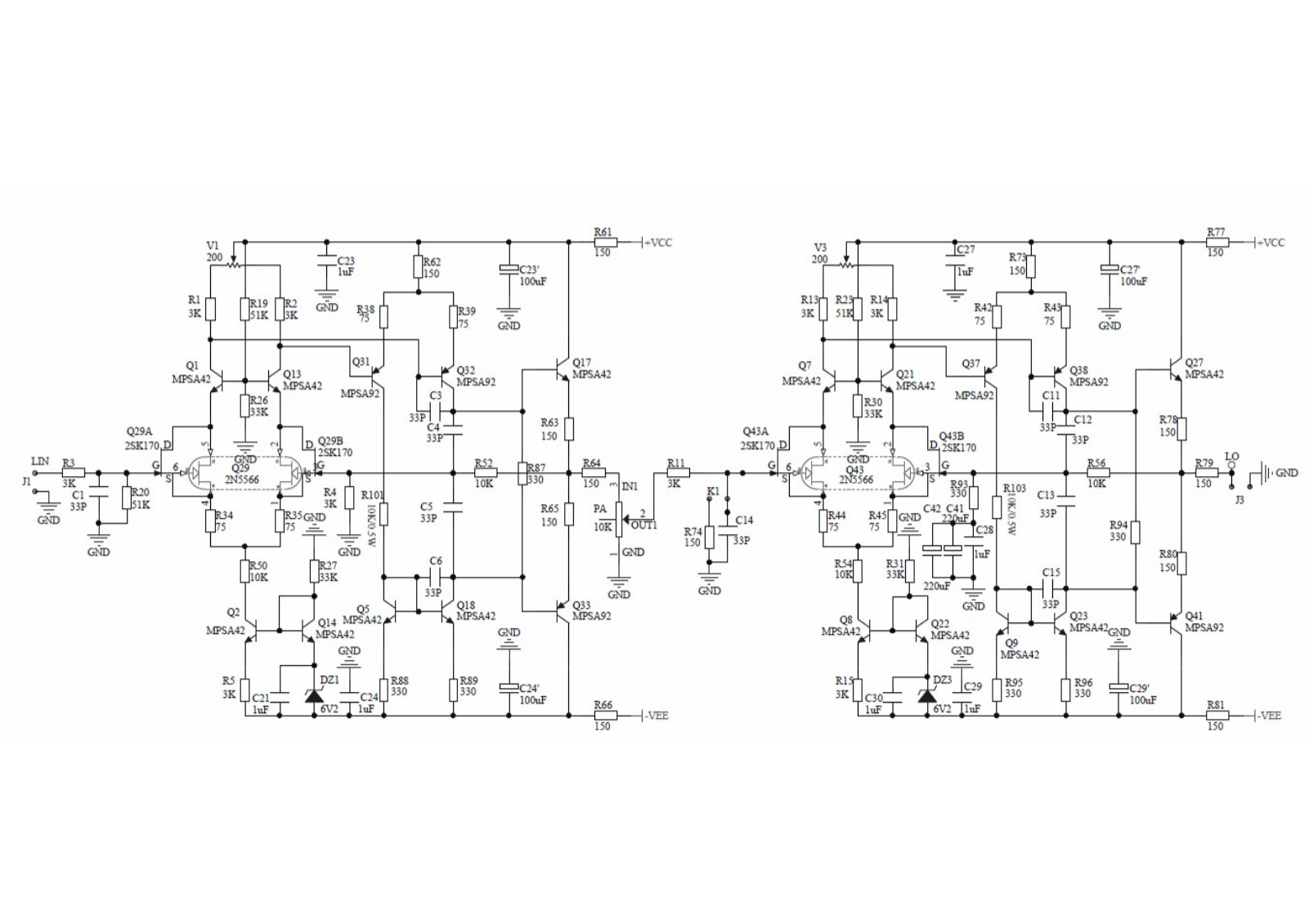 Goldmund M27clone Schematic - ManualMachine.com