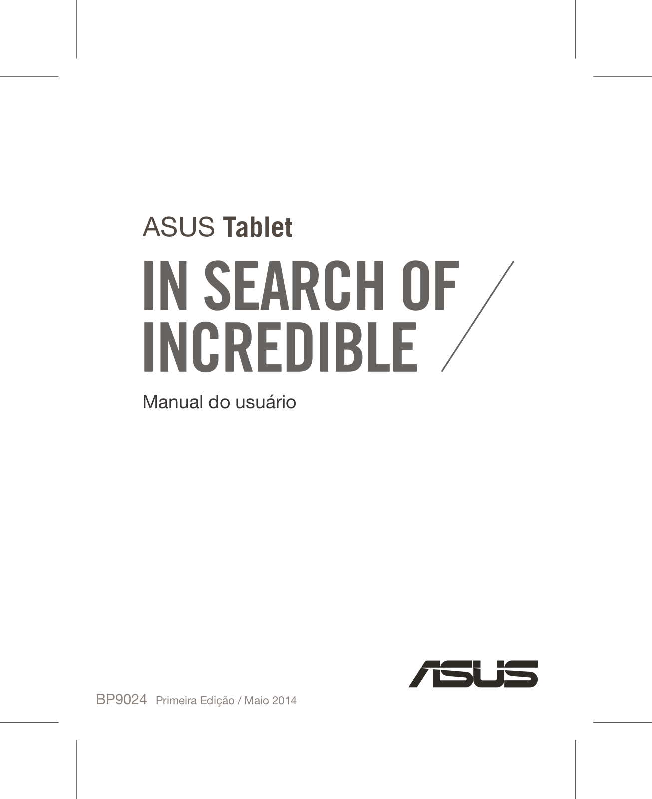 ASUS bp9024 User Manual