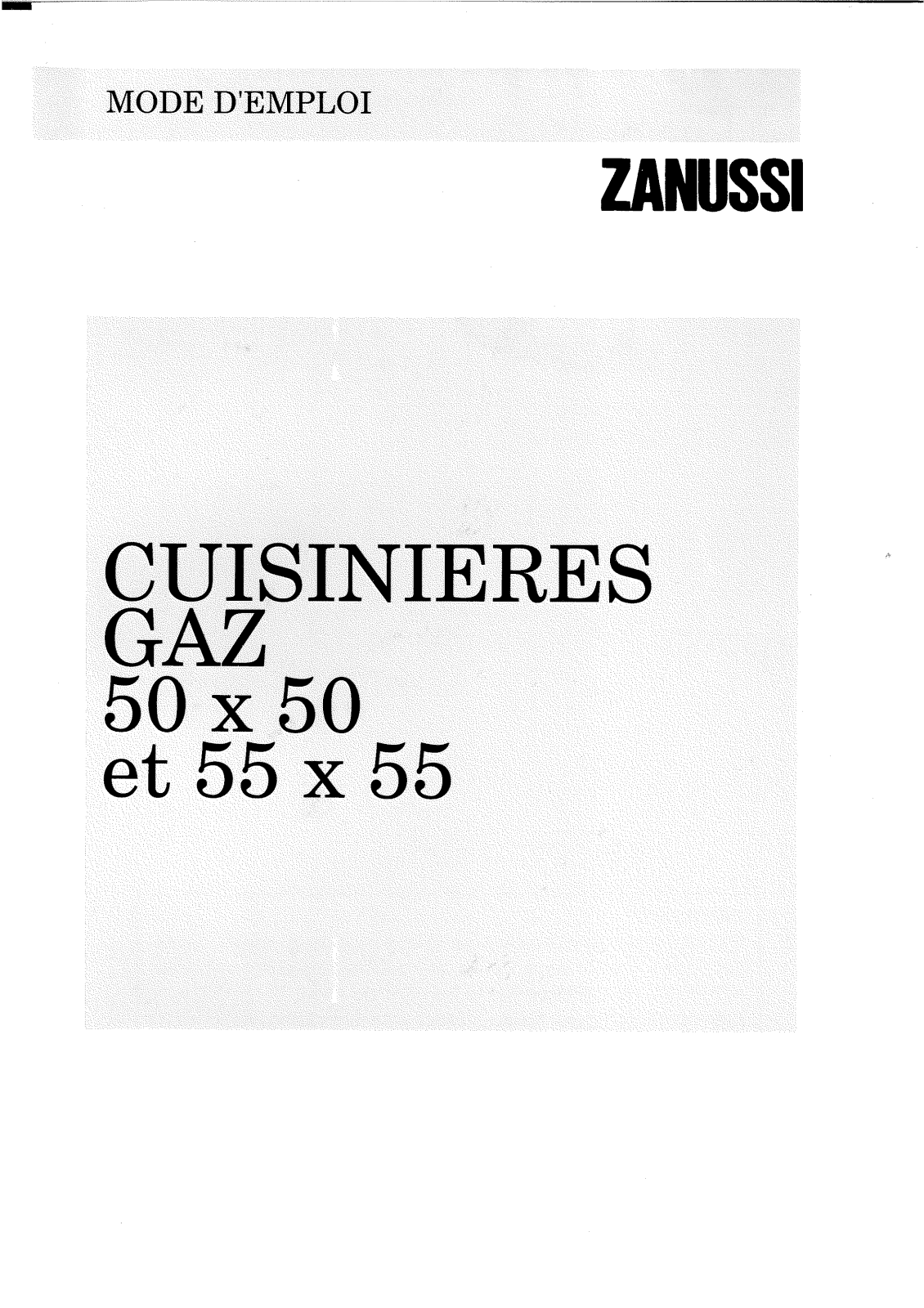 Zanussi ZC5410W3, ZC5420W3 User Manual