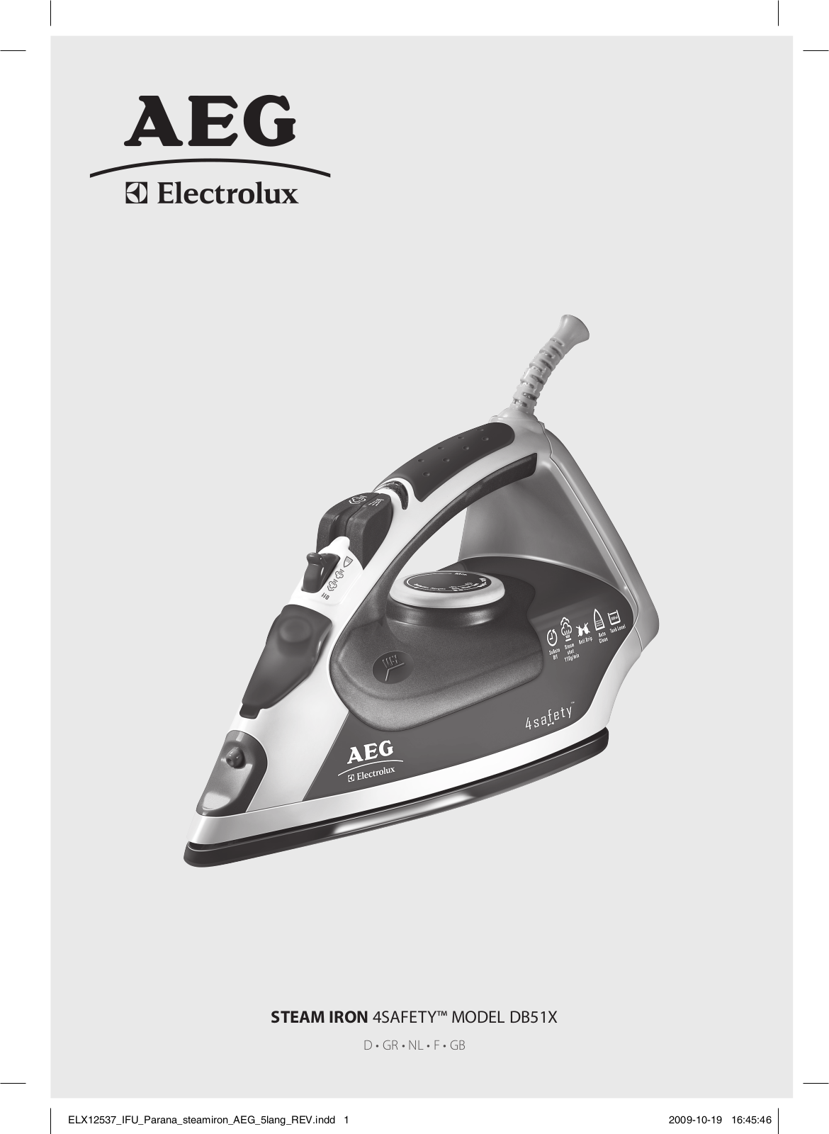 AEG DB51X User Manual