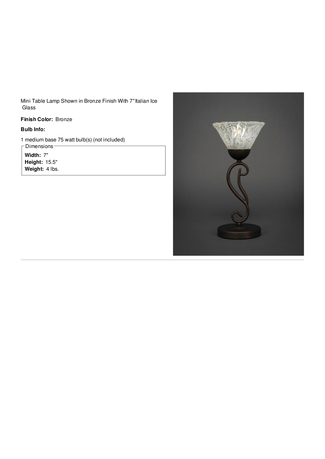 Fleur De Lis Living FLDV9125 Specifications - ManualMachine.com