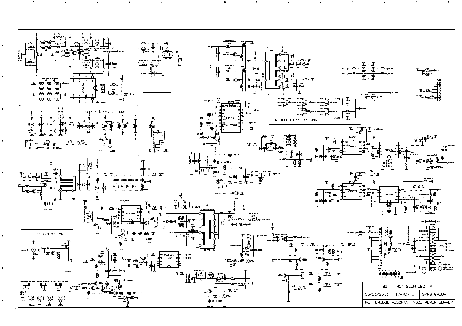 Vestel 17PW07-1 Schematic