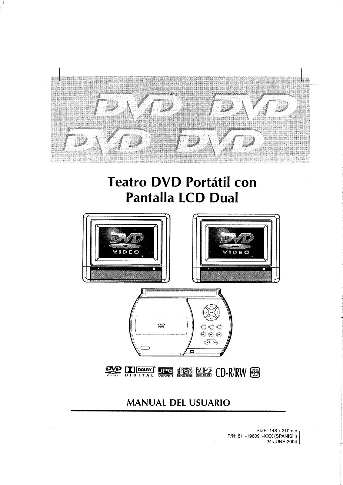 Clatronic DVD 622 LCD User Manual