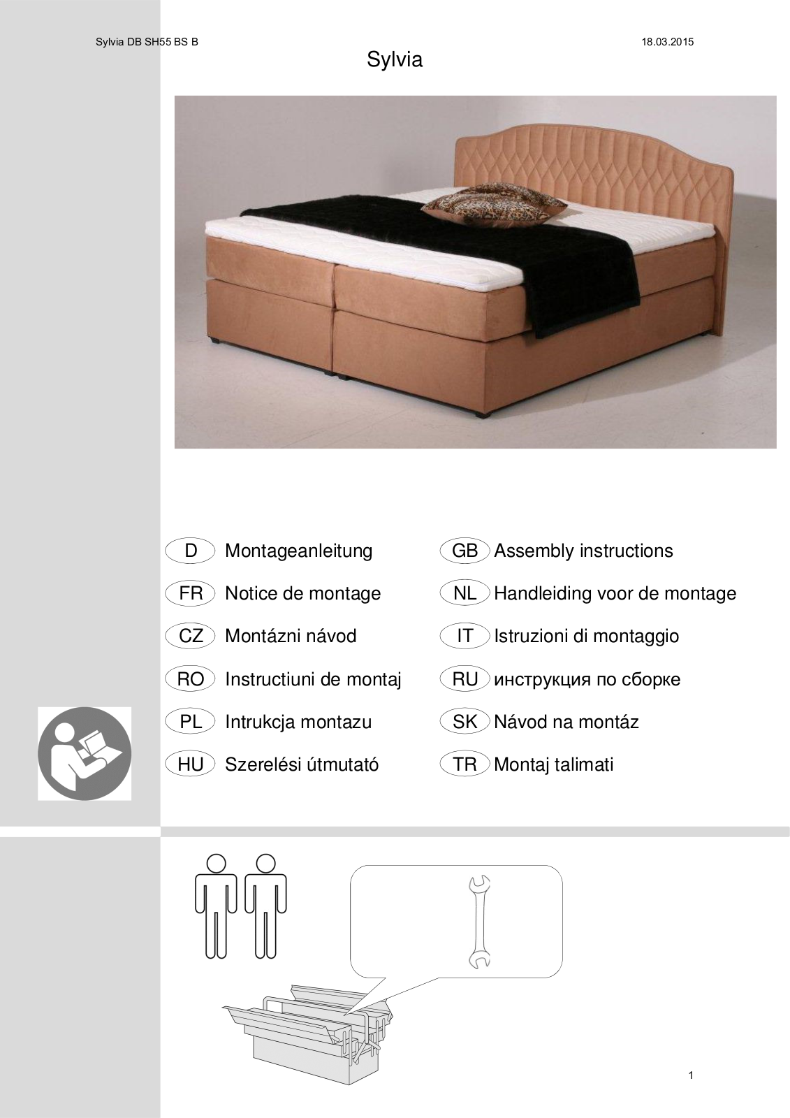 Maintal Sylvia Assembly instructions