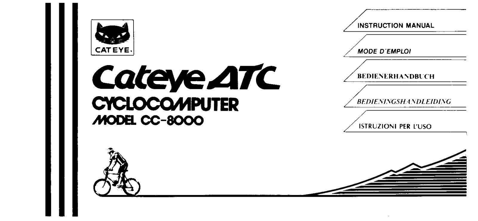 Cateye CC-8000 User Manual