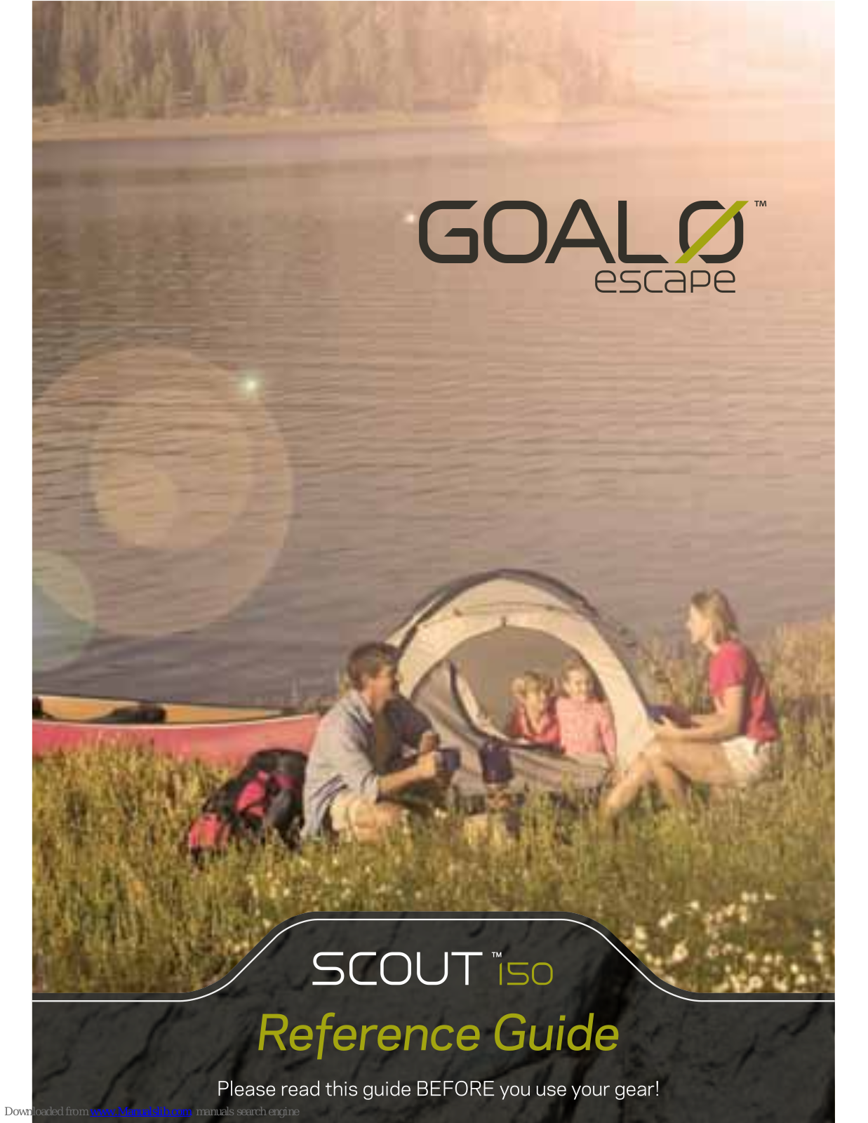 Goalo Escape Scout 150 Reference Manual