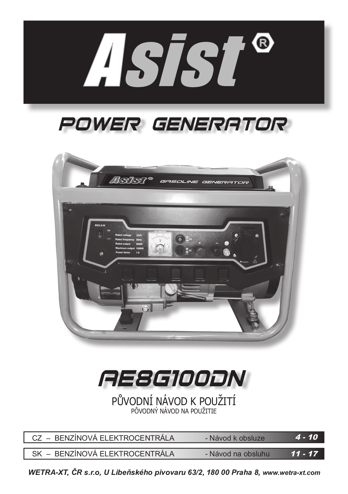 Asist AE8G100DN User Manual