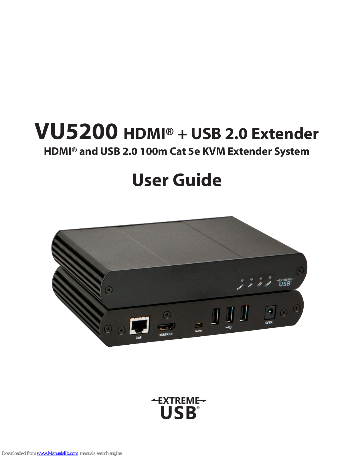 Extreme USB VU5200 User Manual