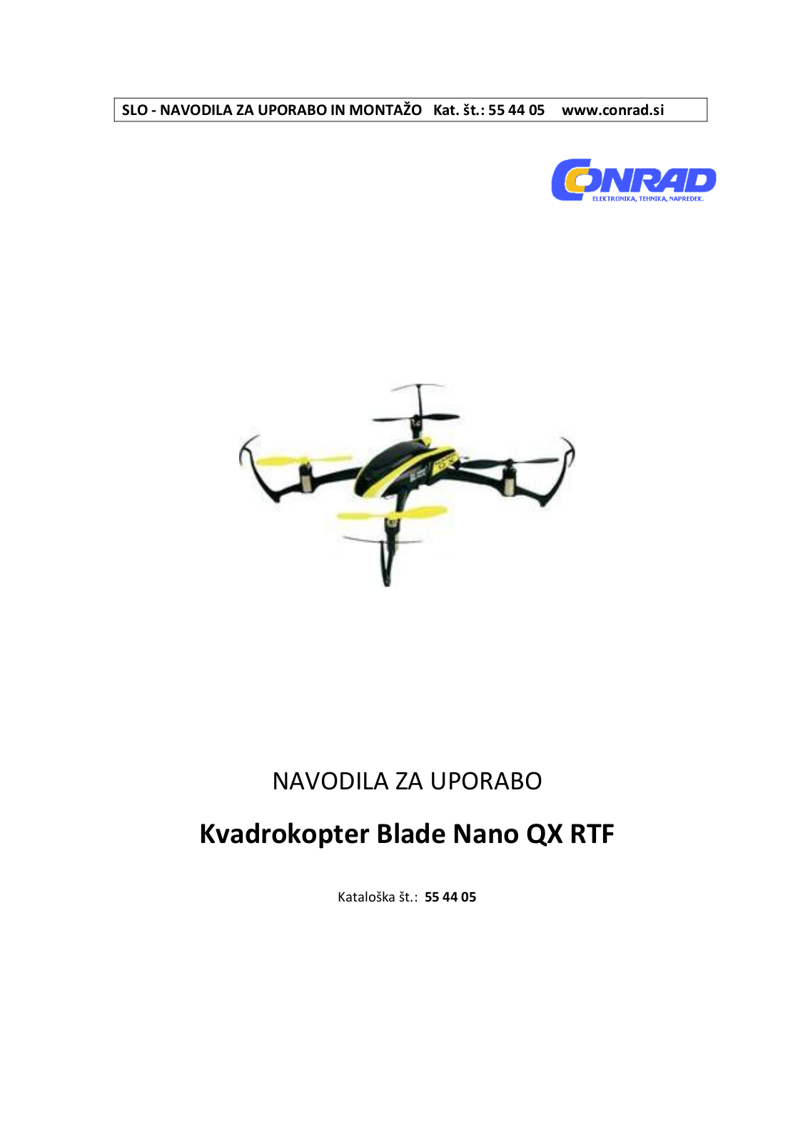 Blade Nano QX Instruction Manual