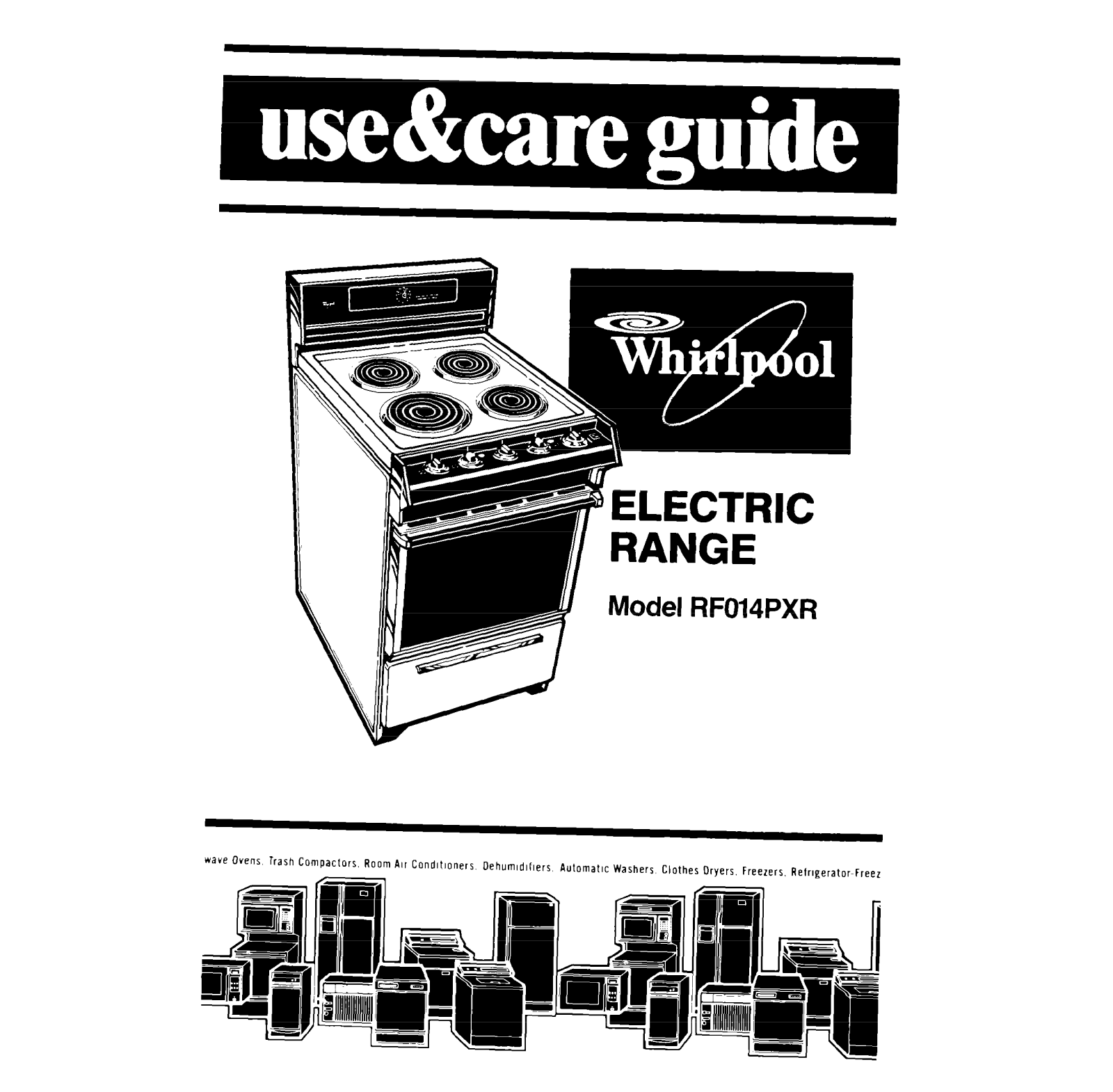Whirlpool RF014PXR User Manual - ManualMachine.com