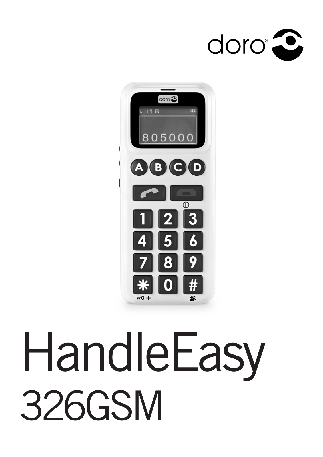 DORO HandleEasy 326 gsm User Manual