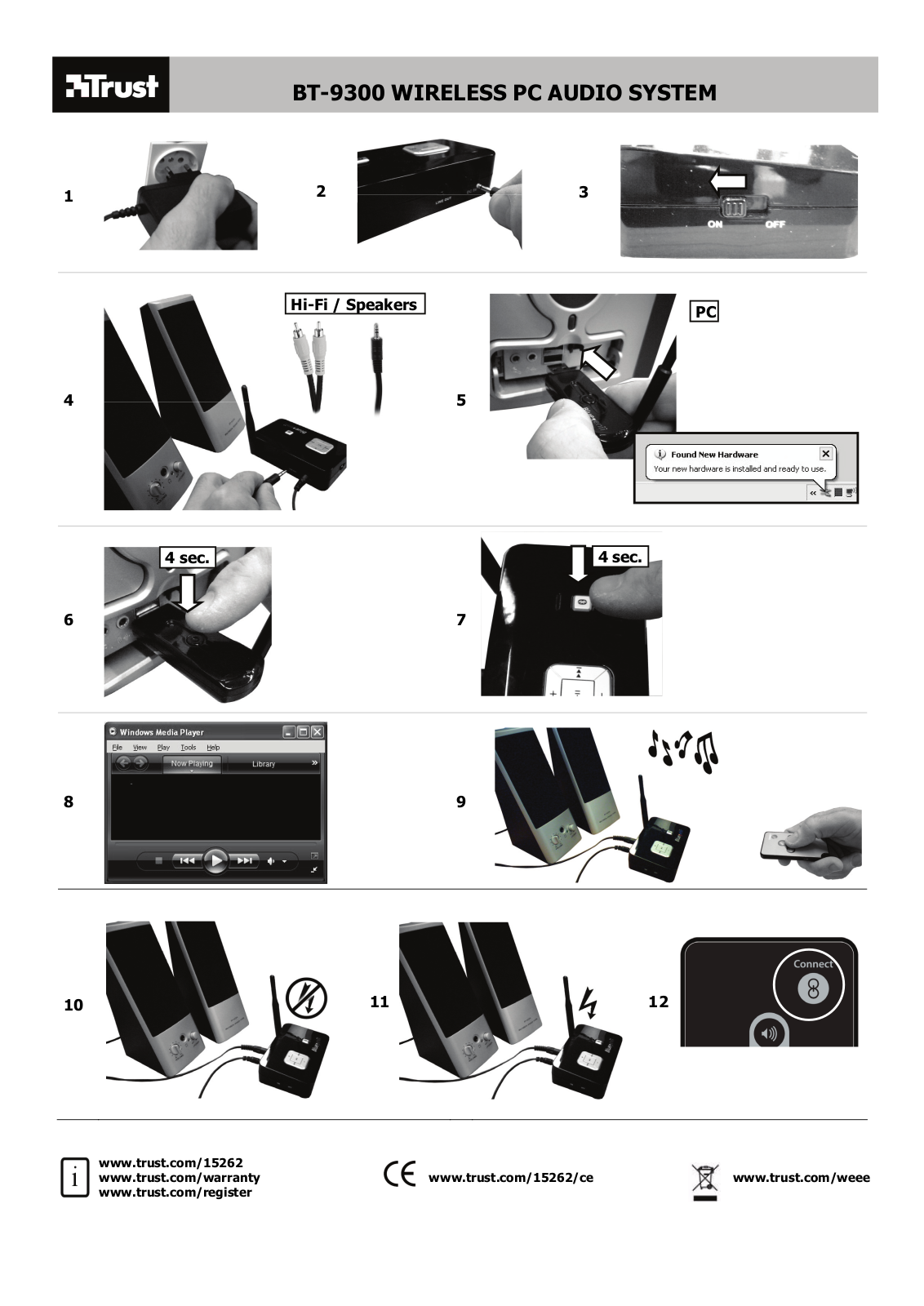 Trust BT-9300, 15262 User guide