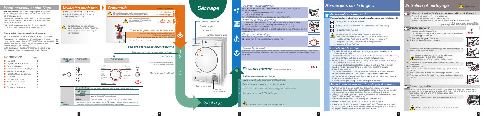 BOSCH WTE84100 User Manual