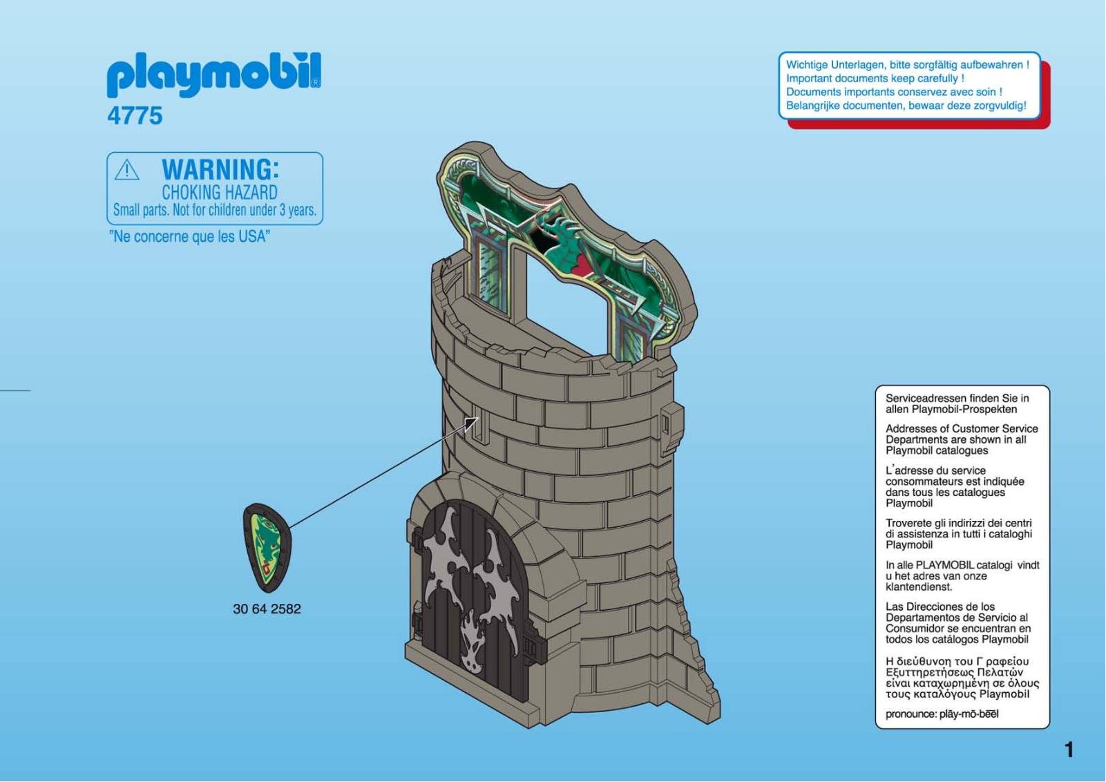 Playmobil 4775 Instructions