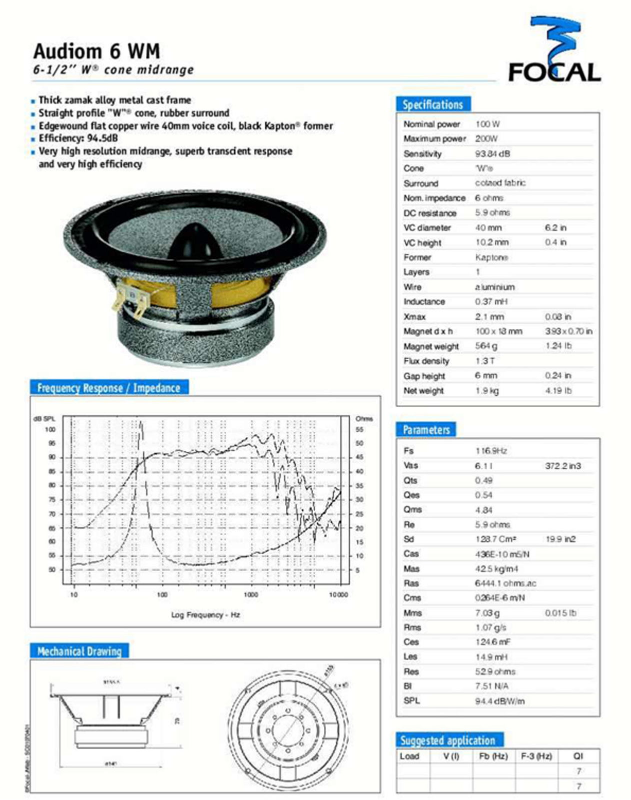 Audion 06-WM Owners manual