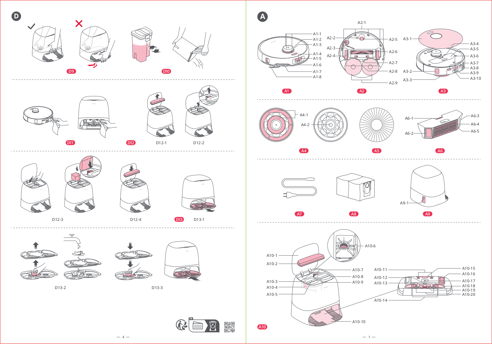 Roborock Qrevo Curv, V10VIV Installation/Assembly Instructions - ManualMachine.com