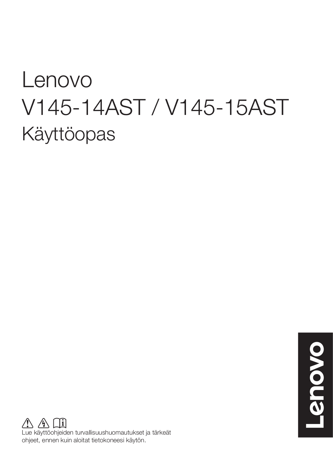 Lenovo V145-14AST, V145-15AST User Guide