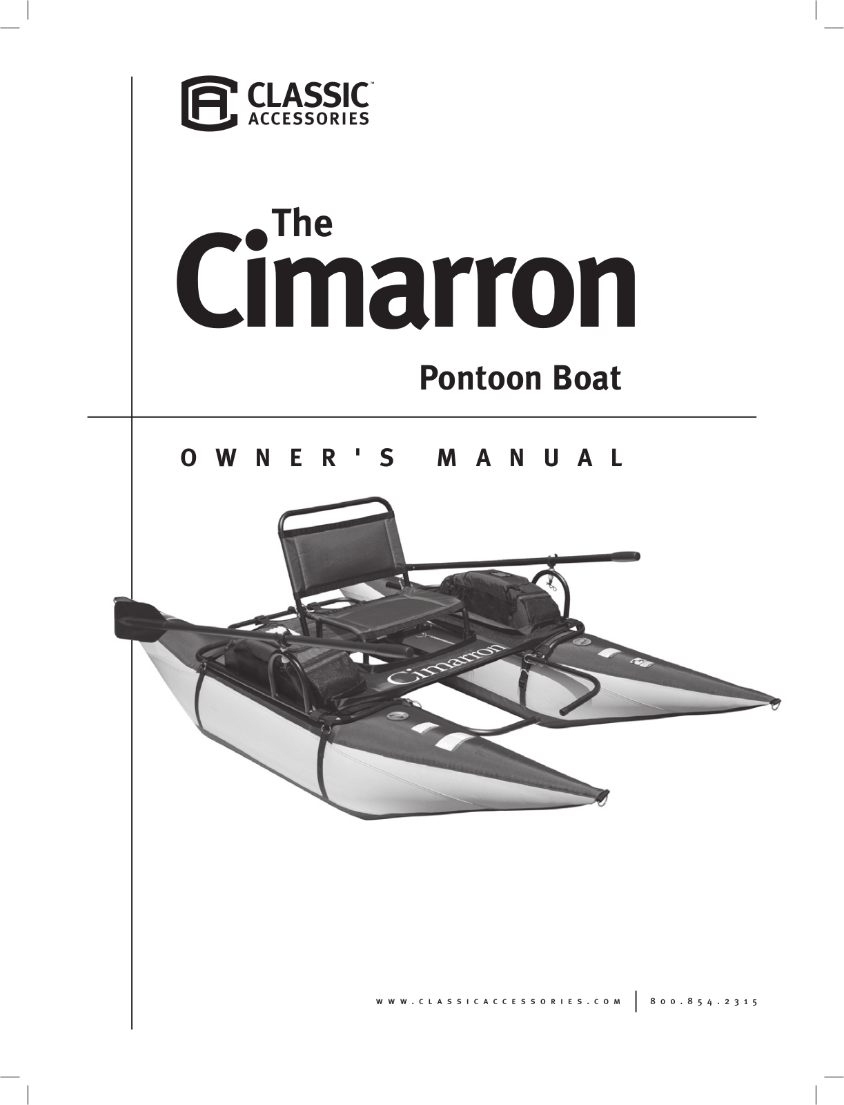 Classic Crafts Cimarron User Manual