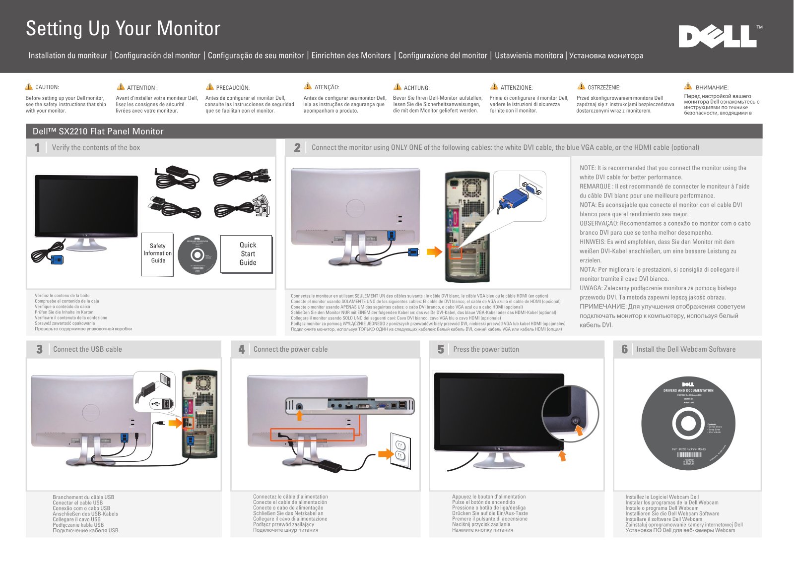 Dell SX2210 User Manual