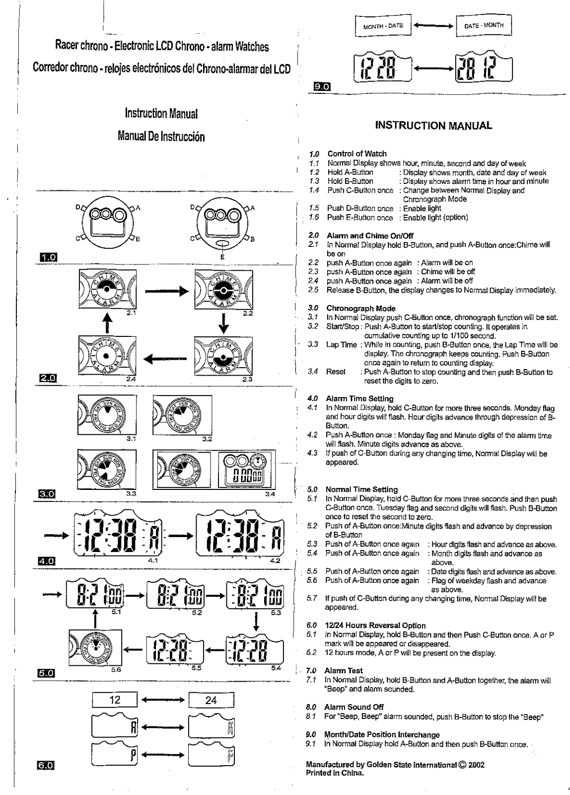 Golden State International 40-855 User Manual