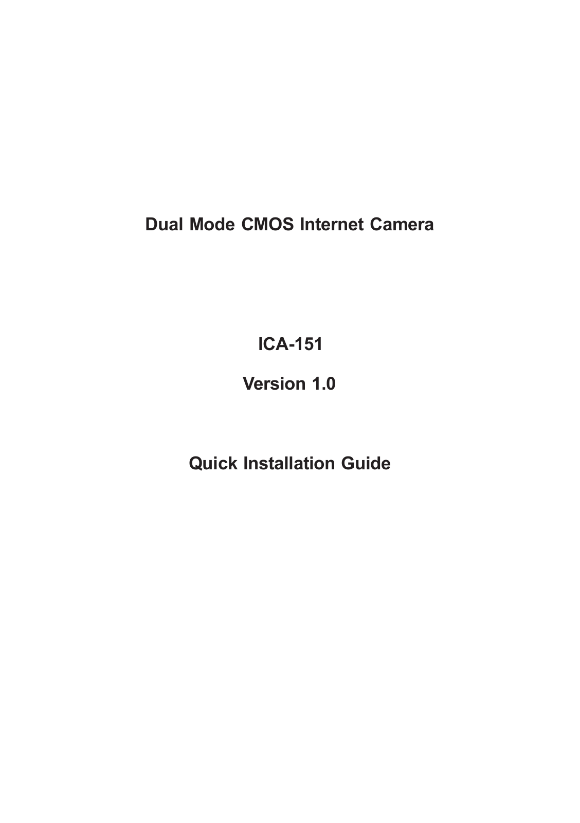 Planet Technology ICA-151 User Manual