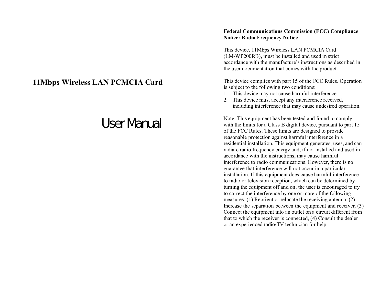 Delta Electronics LMWP200RB Users Manual