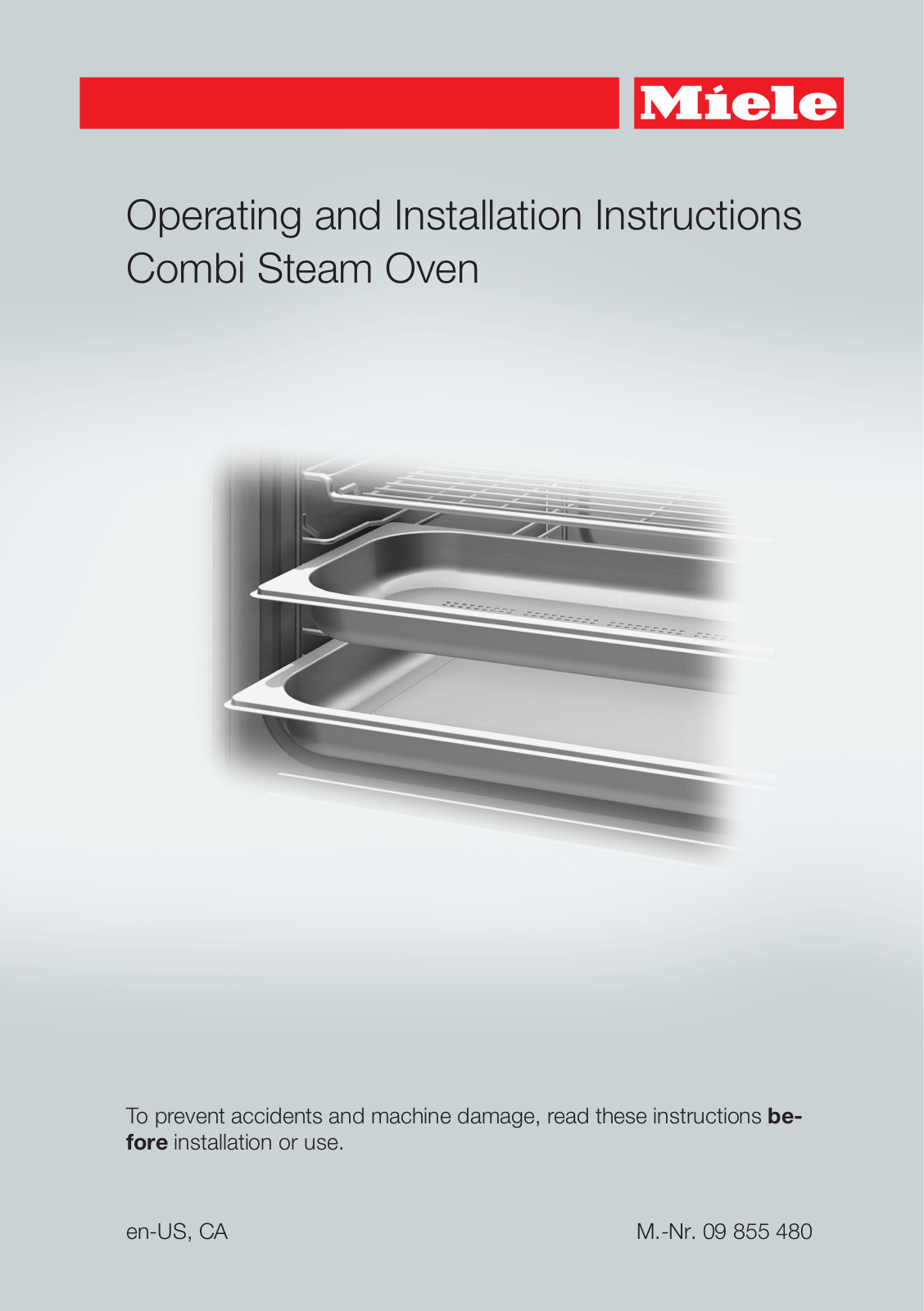 Miele DGC 6705, DGC 6805 Operating instructions