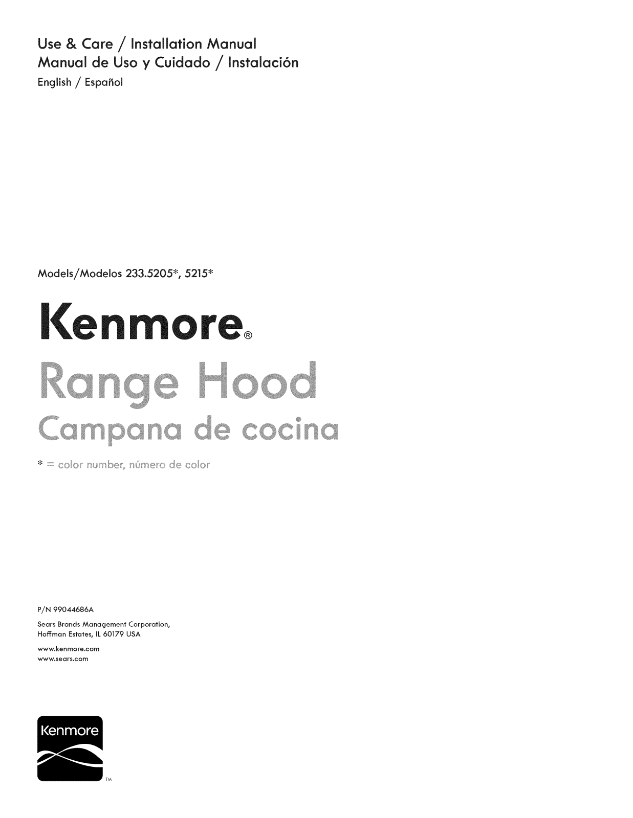 Kenmore 23352159003, 23352154003, 23352153003, 23352152003, 23352059003 Owner’s Manual