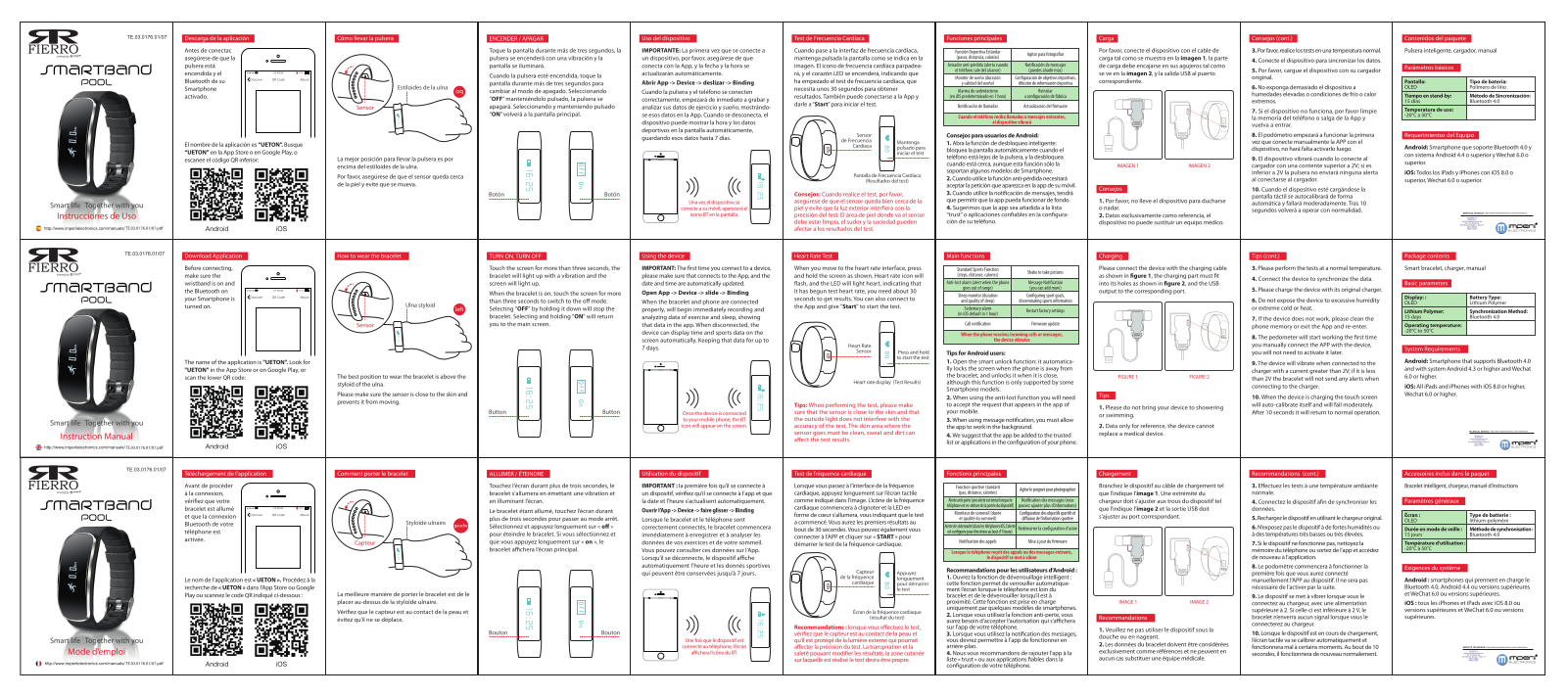 imperii electronics SmartBand Pool Instruction Manual