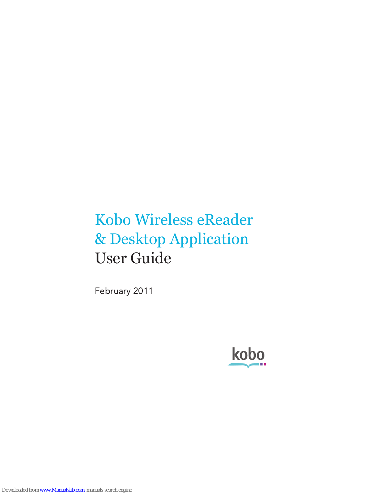 Kobo E-Reader N647 User Manual