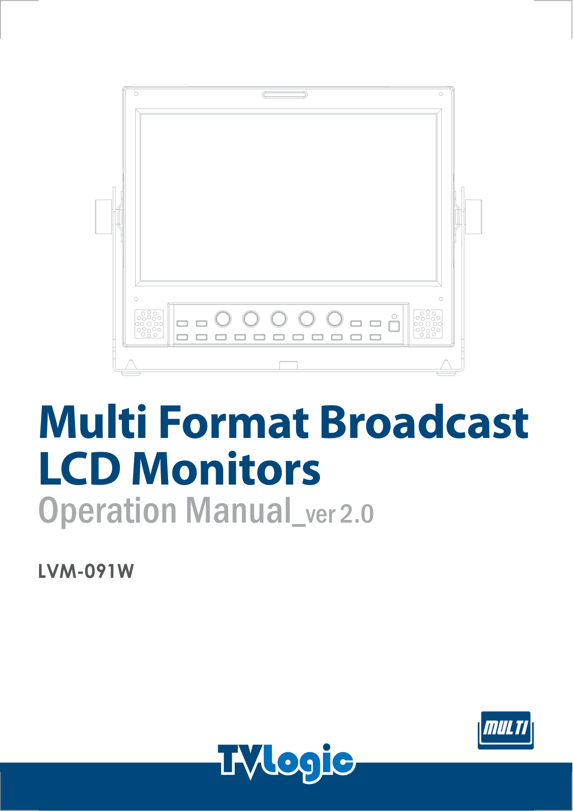 TVLogic LVM-091W-M User Manual