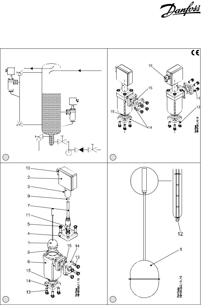 Danfoss AKS 38 Installation guide