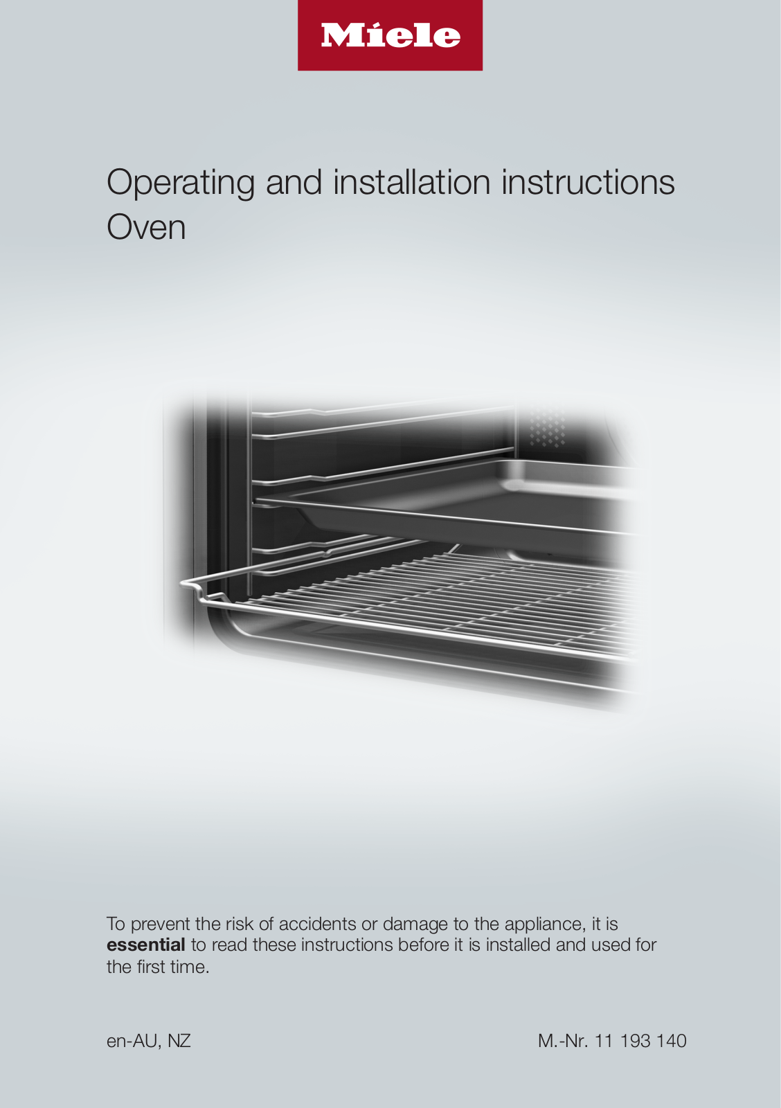 Miele H7660BP, H7660BPB, H7660BPG, H7660BPW User Manual