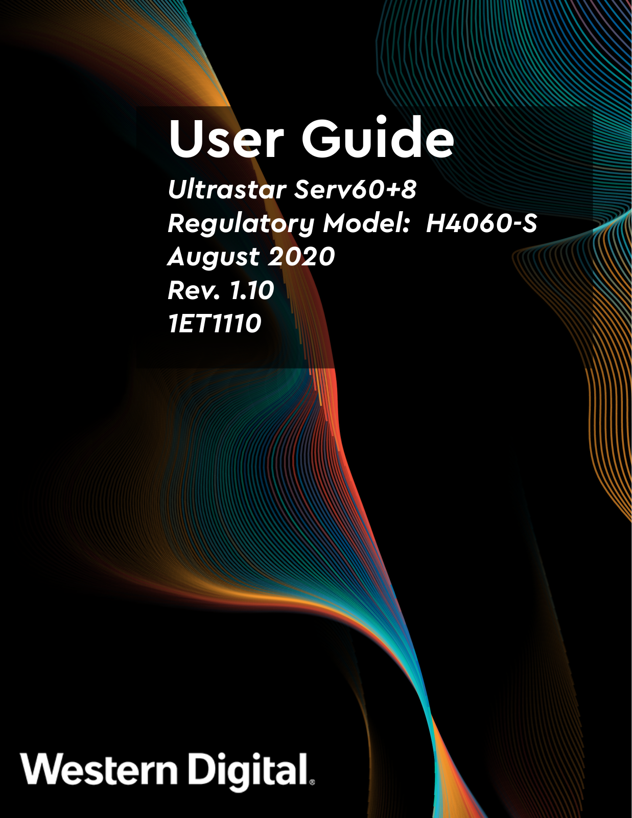 Western Digital H4060-S User Manual