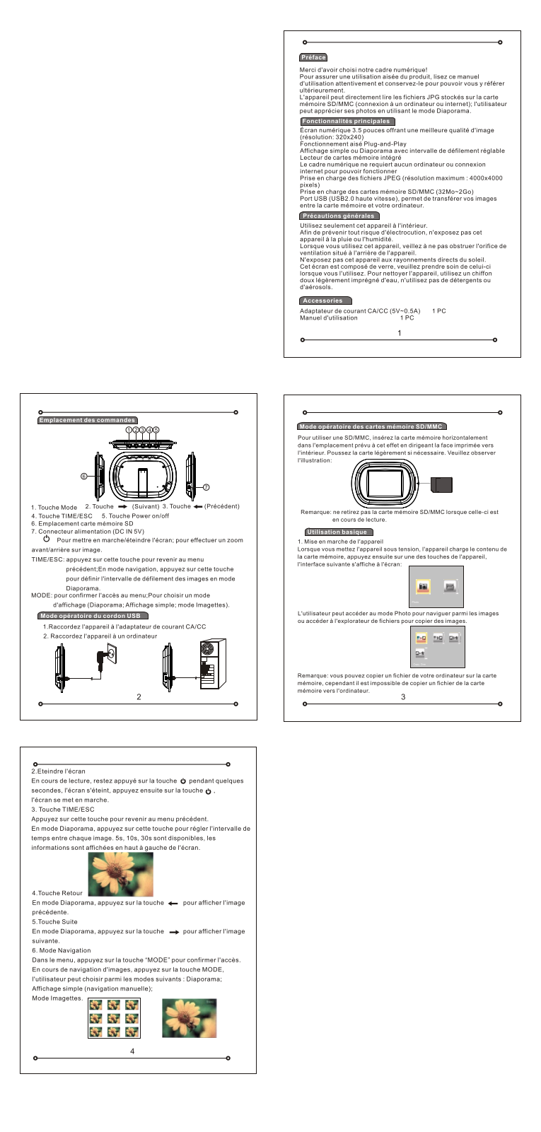 CURTIS DPF350 User Manual