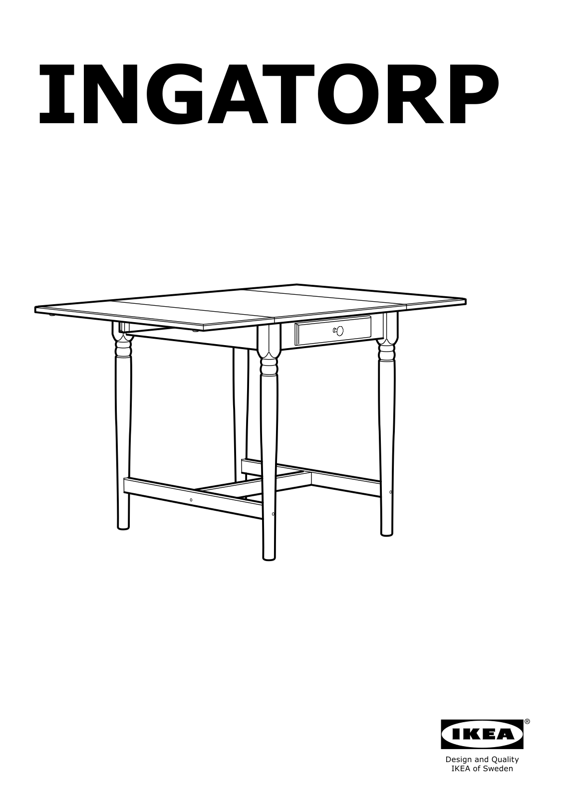 Ikea S99932045, S09914687, 80221427, 20221425 Assembly instructions