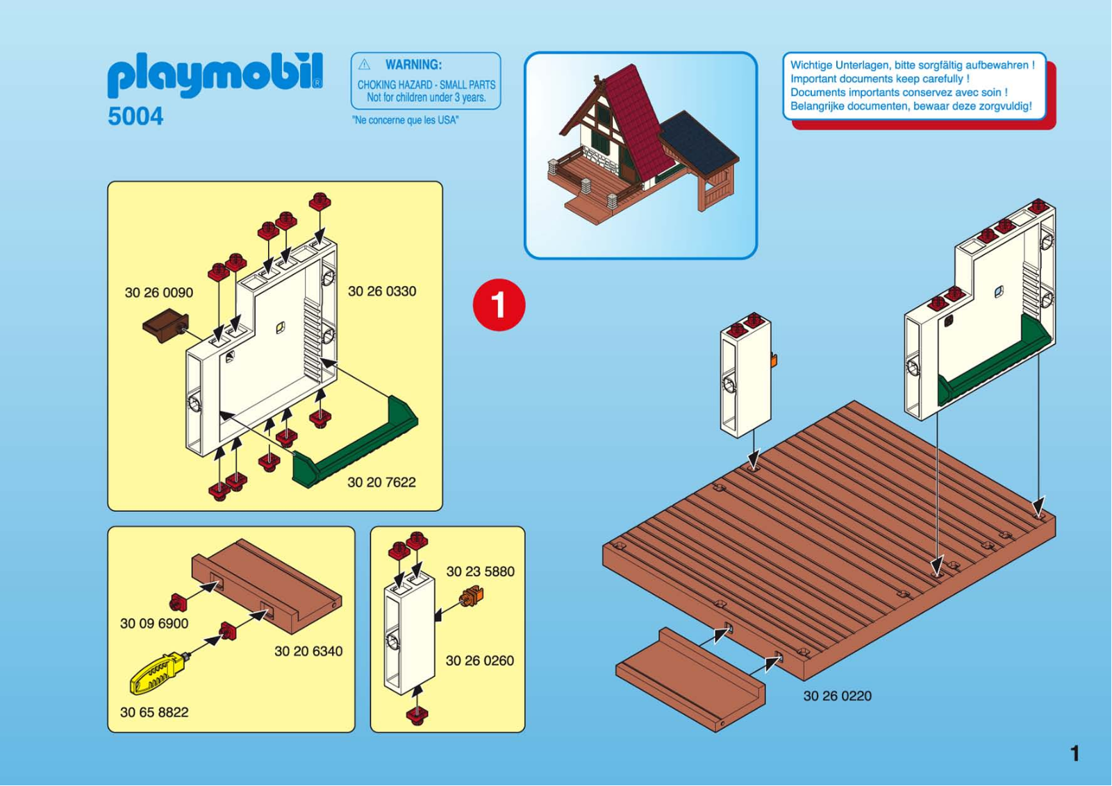 Playmobil 5004 Instructions