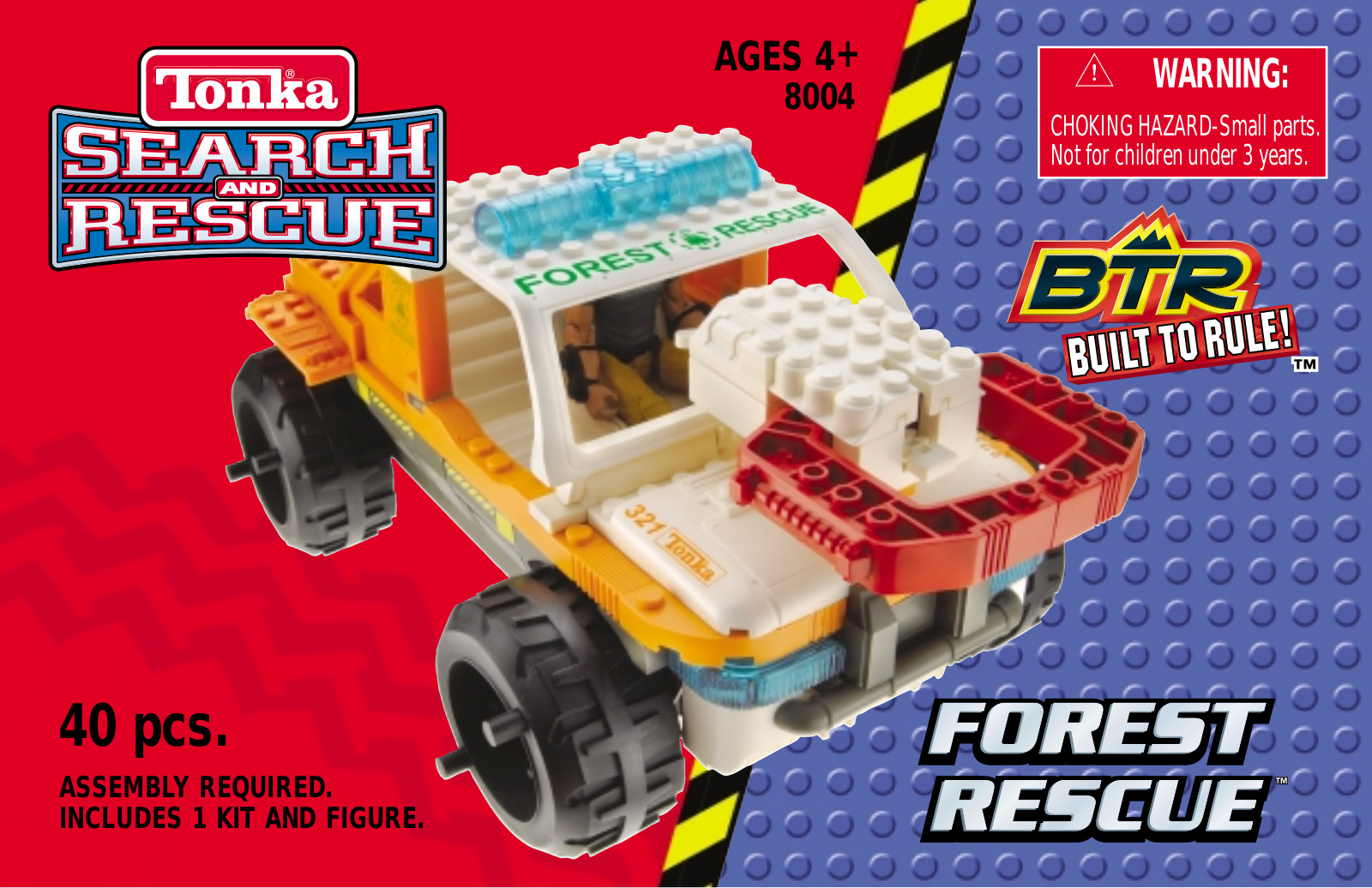 HASBRO BTR - FOREST RESCUE 4X4 Vehicle User Manual