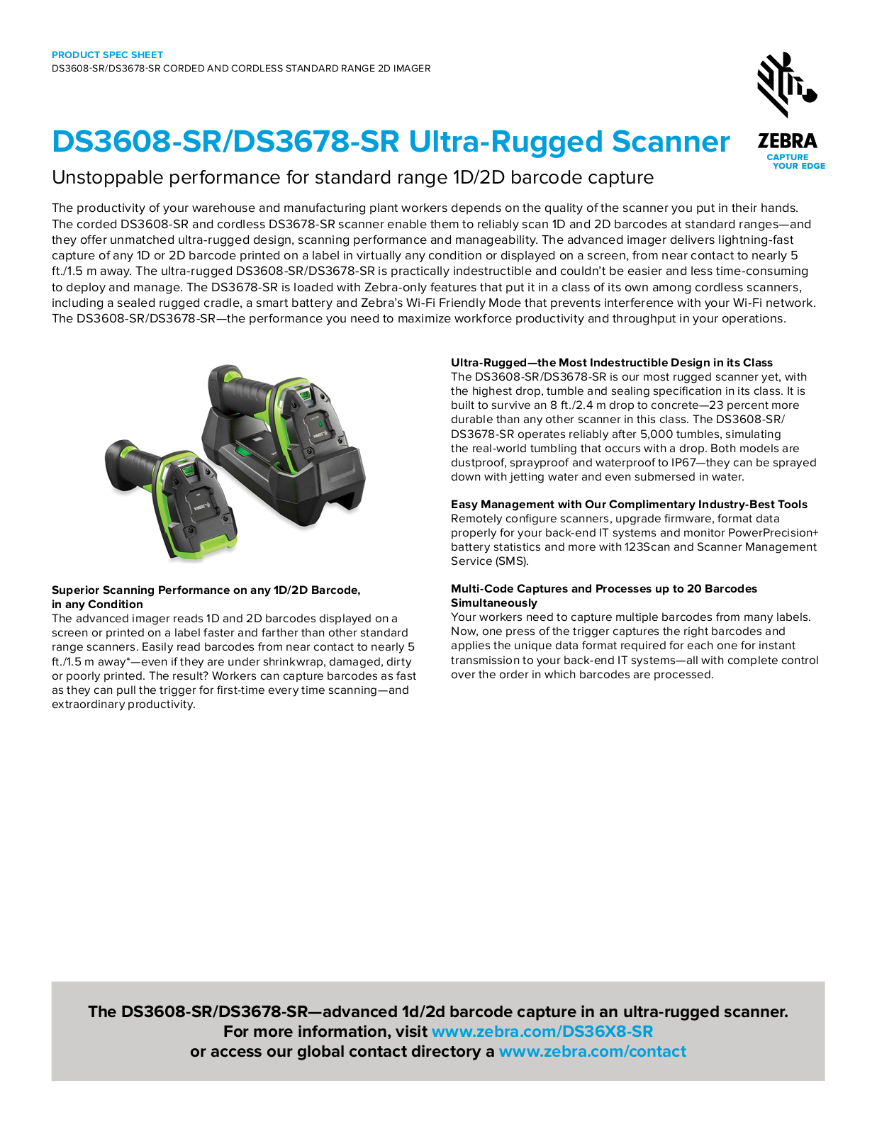 ZEBRA DS3608-SR, DS3678-SR User Manual