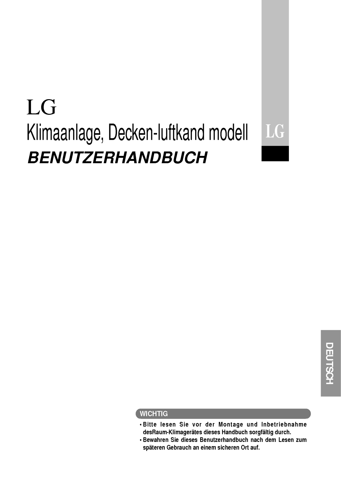 Lg UB60AH, UU24AH, UU18AR, UU18AH User Manual