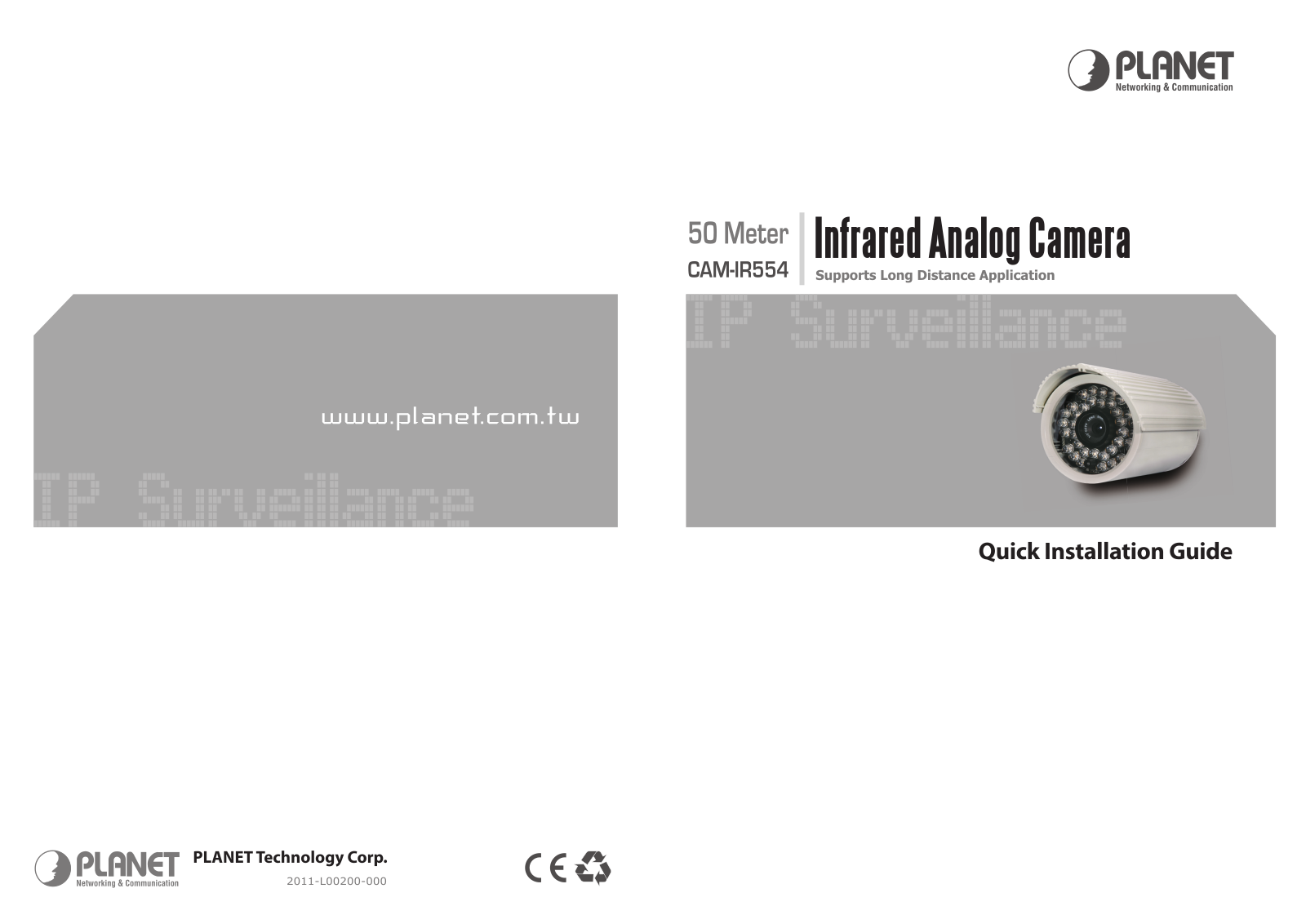 PLANET CAM-IR554 User Manual