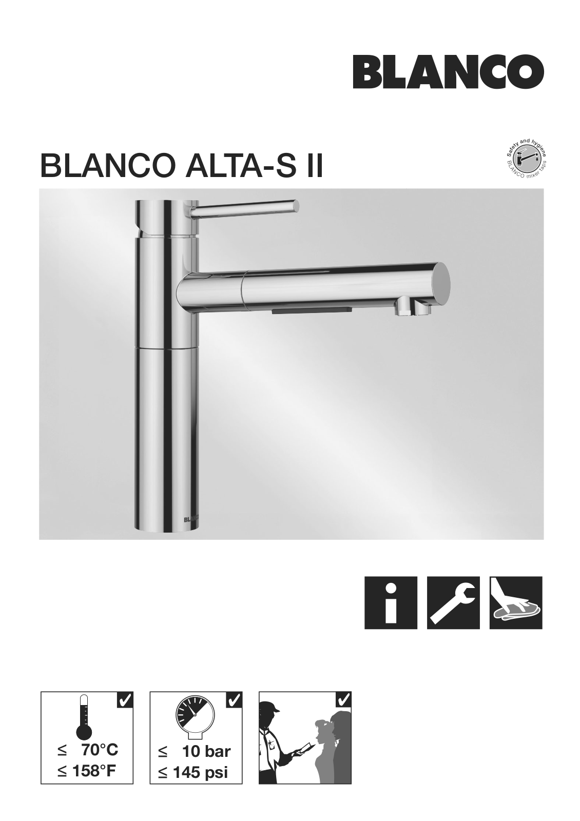 BLANCO ALTA-S II User guide - ManualMachine.com