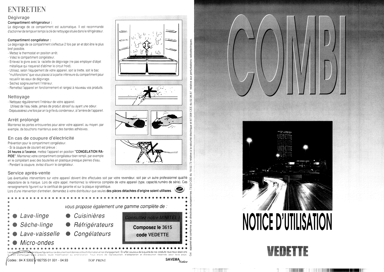 Vedette FLANDRE280 User Manual