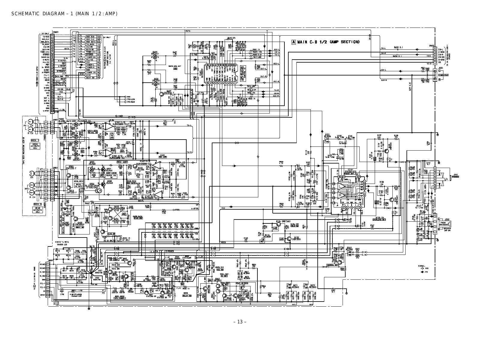 Aiwa NSXSZ-2-X Schematic