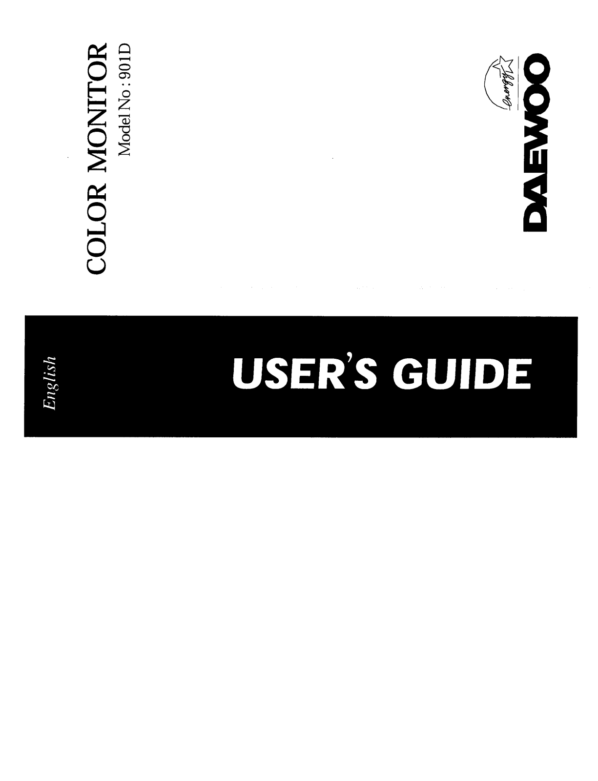 WINIADAEWOO 7NFCMC1901D Users manual