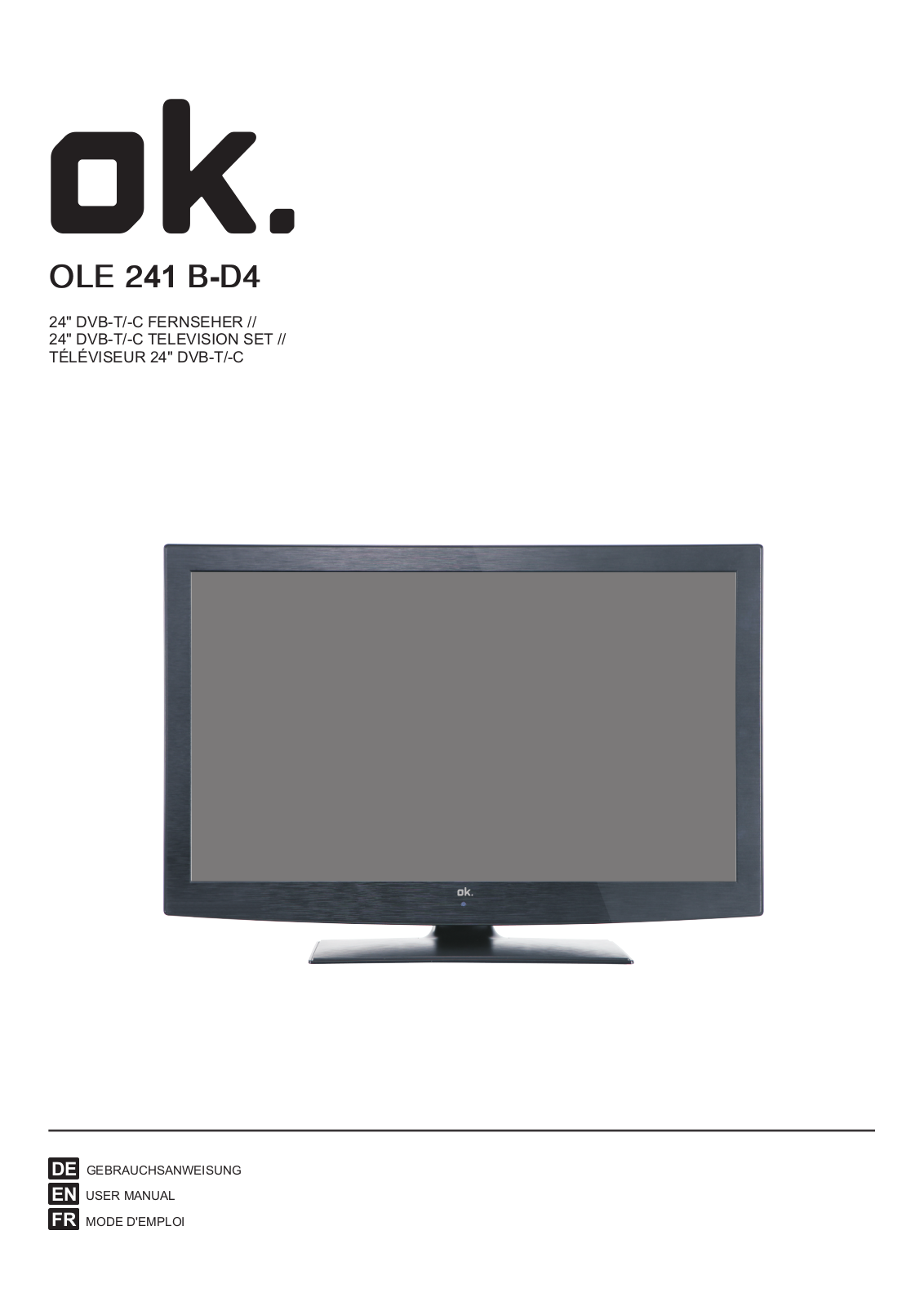 OK OLE 241 B-D4 User Manual - ManualMachine.com