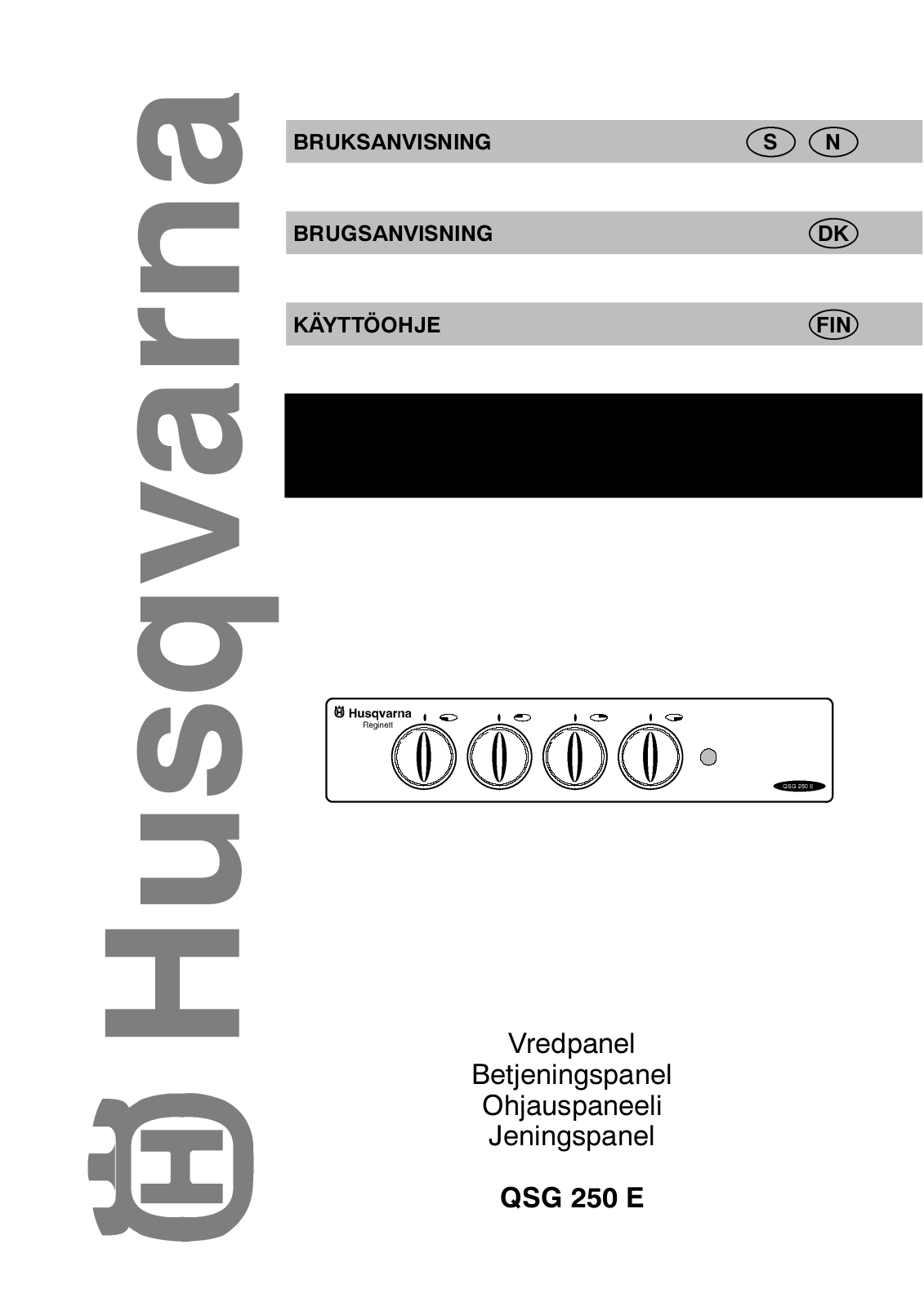 Husqvarna QSG250E User Manual