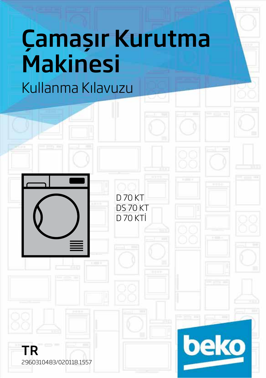 Beko D 70 KT, DS 70 KT, D 70 KTİ User manual