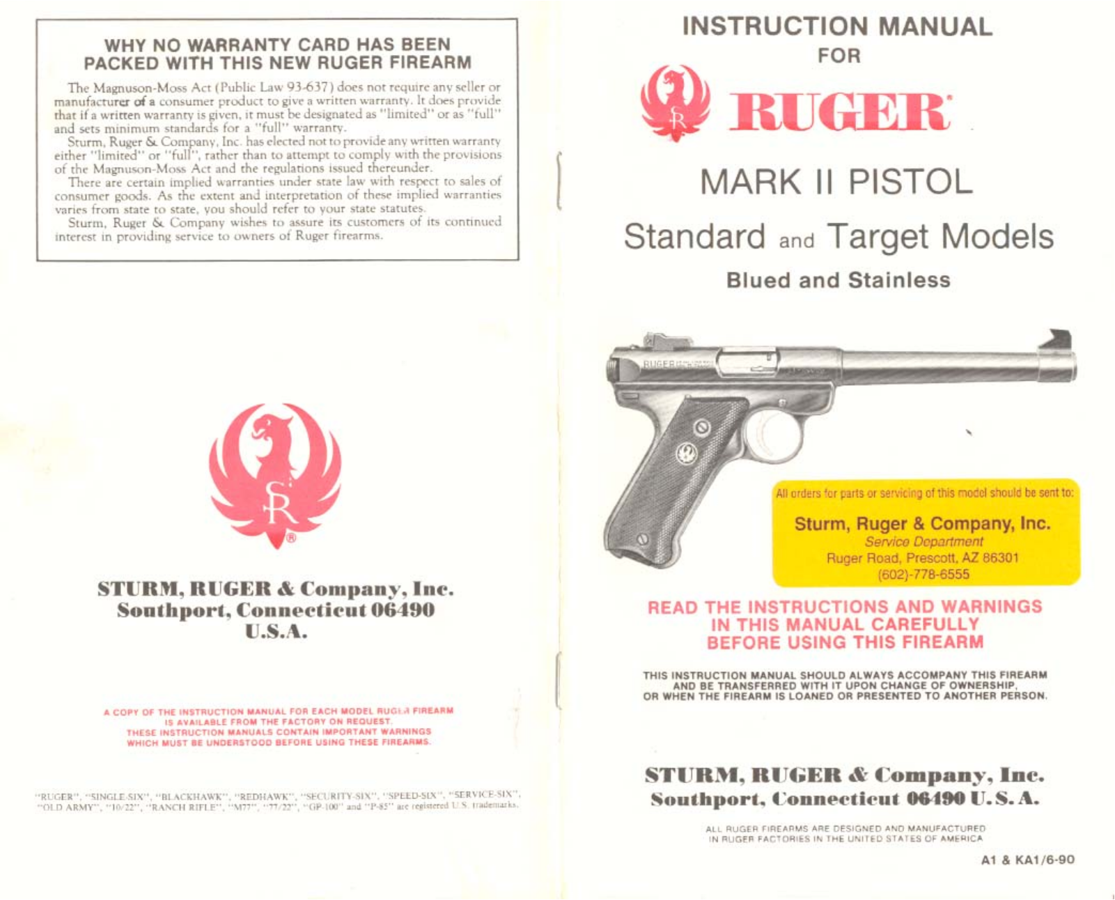 ruger mkii User Guide