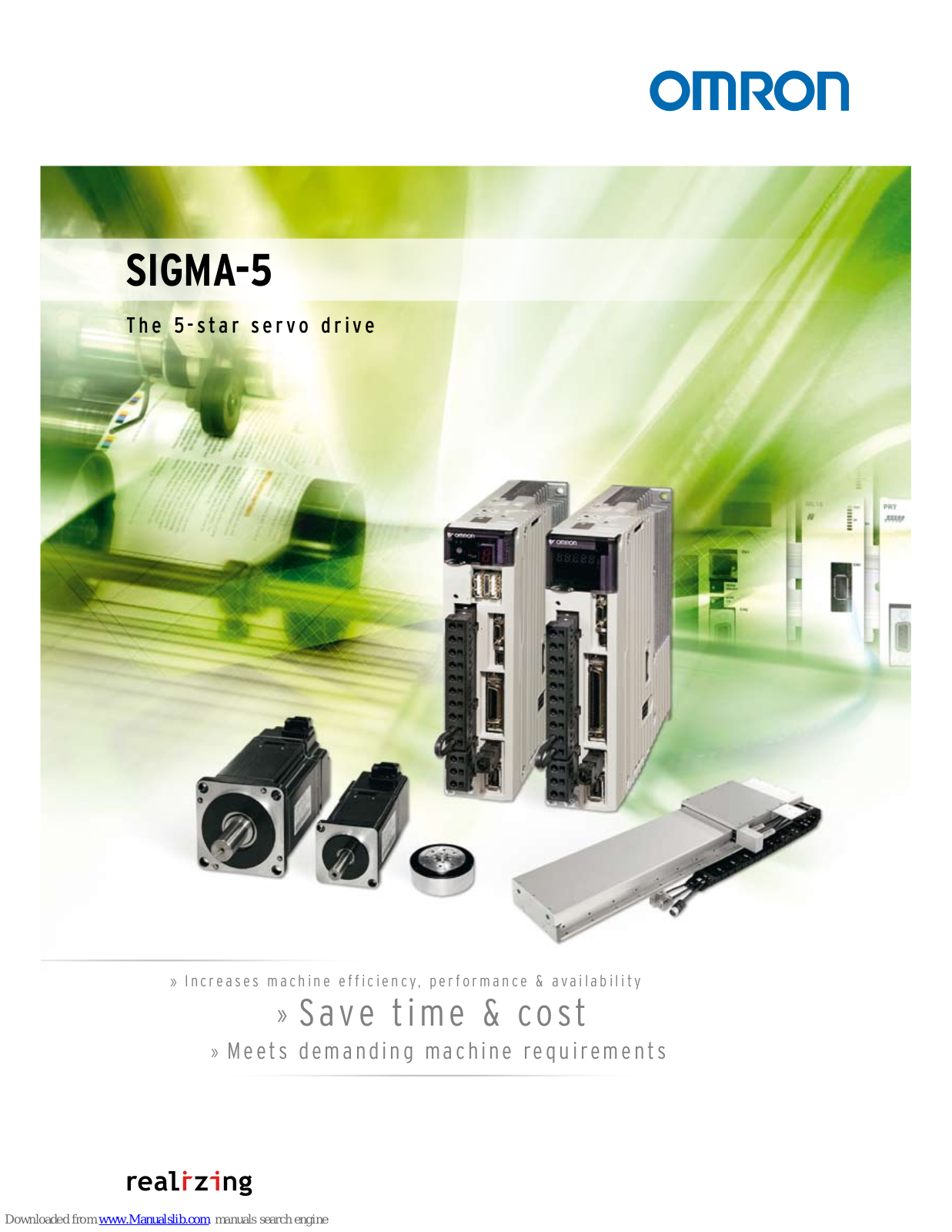 Omron SGDV, SGMJV, SGMAV, SGMEV, SGMGV Brochure